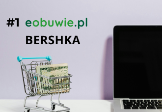 Przypadek 1: eobuwie.pl, bershka; pod napisem mały koszyk zakupowy z banknotami w środku, po prawej stronie ciemny ekran laptopa